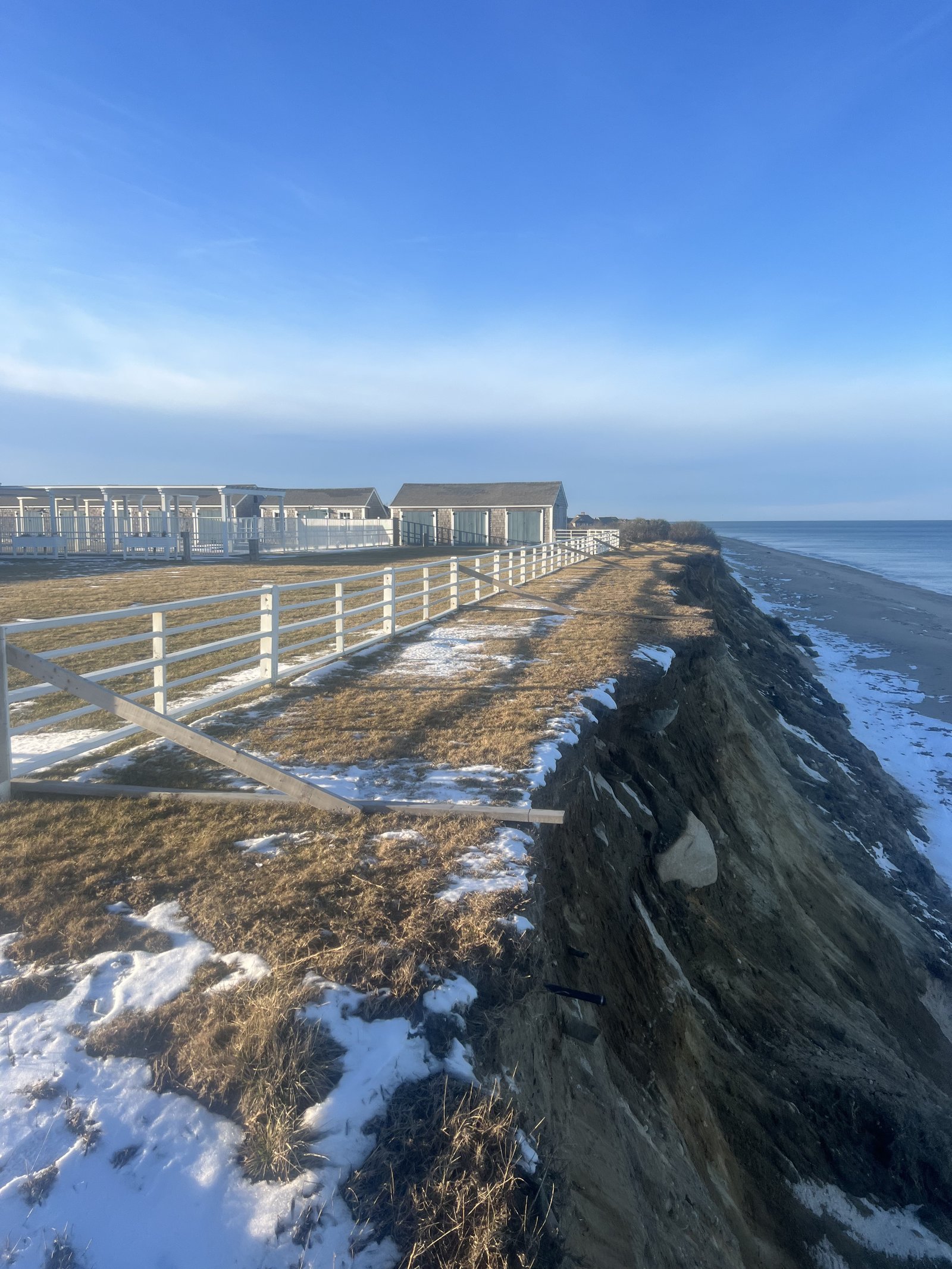 Nantucket bluff-top properties overlooking the ocean